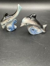 Vintage 1960s Mini Dolphins Figurines - $14.03