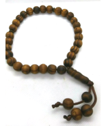 PRAYER Wood BEADS ISLAMIC MASBAHA مسبحه Sibha Tasbeeh Misbaha Rosary 33 ... - $301.77 MXN