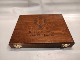 Vittorio Emanuele III Regn Series Specific Wooden Box...-
show original ... - $94.55