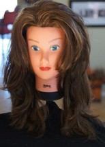 Aspen 100% Real Human Long Hair Brown Wig Dirty Golden Blonde Cosplay NIP Womans - £283.55 GBP