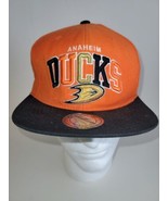 Anaheim Mighty Ducks NHL Ball Cap Baseball Trucker Snapback Excellent Co... - £12.81 GBP