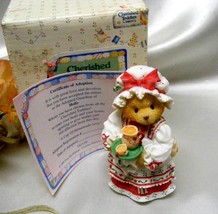 3430 Enesco Cherished Teddy Holly-A Cup Of Homemade Love - £11.73 GBP