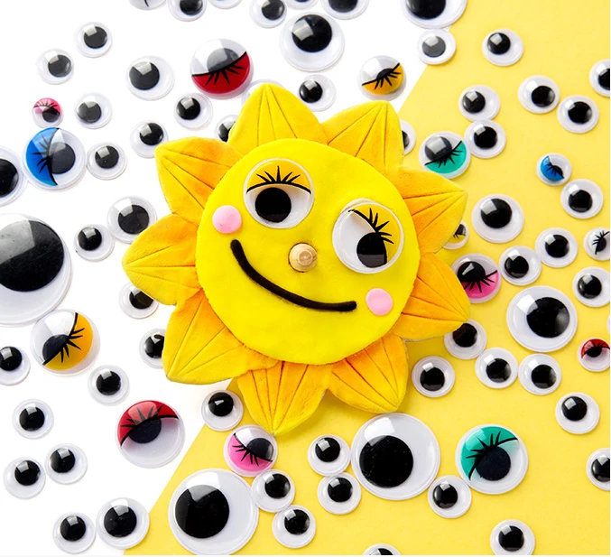 Sive googly wiggle eyes for diy scrapbooking crafts projects diy dolls accessories eyes thumb200