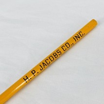 Nashville Tennessee H.P. Jacobs Company Inc Vintage Lead Pencil Yellow R... - $12.32