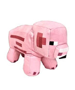 Pig Minecraft Plush Toy Pink  8 inch Soft NWT - $251.49 MXN