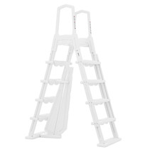 XtremepowerUS Above Ground Swimming Pool Ladder Heavy Duty Step System Entry - £330.12 GBP