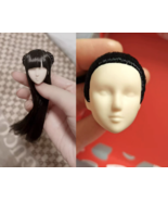 1:6 Chinese Nude Doll Head(root hair) for 1/6 Scale Doll / Art / Decoration - $32.68+