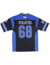 HAMPTON UNIVERSITY Football Jersey  College Football Jersey Pirates New!! - $75.00