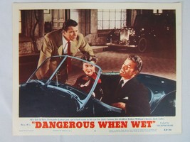 Dangerous When Wet 1953 Lobby Card #3 Esther Williams Fernando Lamas - £23.18 GBP