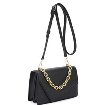 New Smooth Plain Chain Link Crossbody Bag - $47.91 CAD
