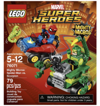 LEGO Marvel Super Heroes Mighty Micros: Spider-Man vs. Scorpion Retired ... - £35.54 GBP