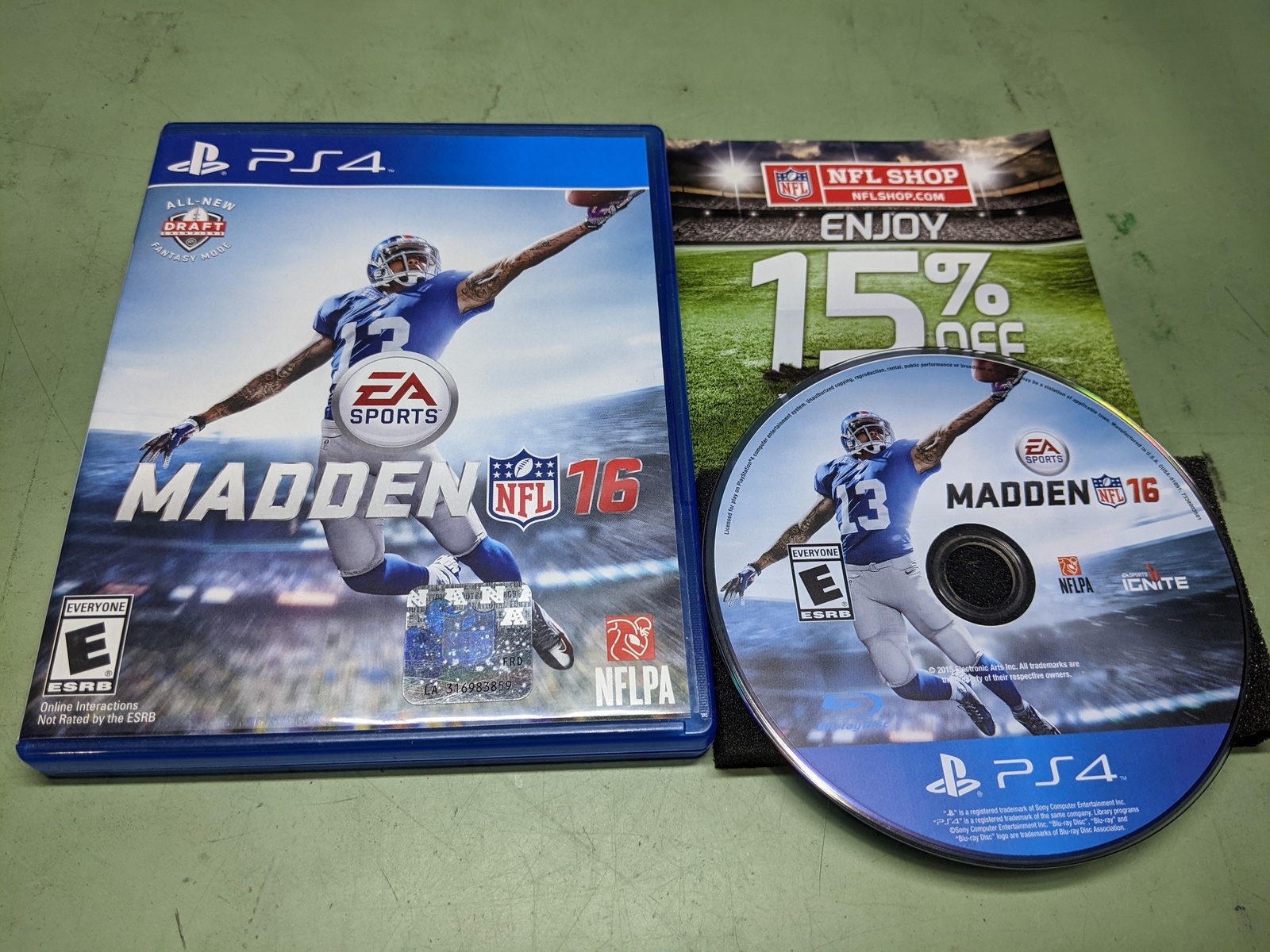 Primary image for Madden NFL 16 Sony PlayStation 4 Complete in Box