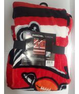 Tampa Bay Buccaneers 50&quot; by 60&quot; Plush Logo Brand Raschel Throw Blanket -... - $29.09