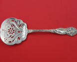 Lily by Watson Sterling Silver Cucumber Server Pierced with Flower 7 1/8&quot; - £204.70 GBP