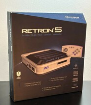 NEW - Hyperkin Retron 5 Videogame Multi-Console: GBA/SNES/NES/Genesis/Fa... - $128.00