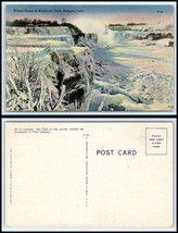 NEW YORK Postcard - Niagara Falls, American Falls In Winter - Ice G2 - £2.33 GBP
