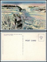 NEW YORK Postcard - Niagara Falls, American Falls In Winter - Ice G2 - £2.28 GBP