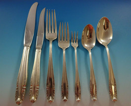 Stradivari by Wallace Sterling Silver Flatware Set For 8 Service 60 Pcs ... - £2,844.94 GBP