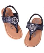 bebe Girls Size US 6 M (T) Toddlers Girls Slingback Flat T-Strap Sandals... - $14.68 CAD