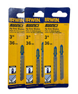 Irwin Marathon 3072336 3&quot; 36 TPI  Metal Cutting Saw Blades Pack of 3 - $15.83