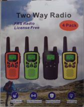 New 4-Walkie-Talkie Set - $365.29 MXN