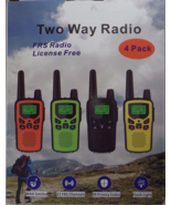New 4-Walkie-Talkie Set - $365.29 MXN