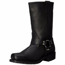 Ride Tecs 1442 Black, Men&#39;s 13&quot; High Harness Heavy Duty, Full-Grain Biker Boot ◉ - £102.31 GBP