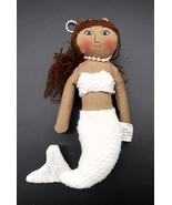 Brown Hair Mermaid White Outfit Christmas Ornament By Wondershop Target ... - $280.04 MXN