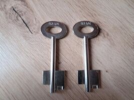 2 X SKS10E Canas safe Key Blank For SENTRY /Chubb Air safe/Omega/Alpha s... - $14.69