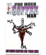 Too Much Coffee Man (Adhesive Comics, Feb. 1998 1st printing) #8 Weissman - $156.15 MXN