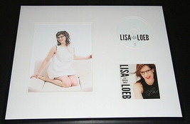 Lisa Loeb Signed Framed 16x20 Photo &amp; No Fairy Tale CD Display - $148.49