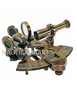 Surveryor&#39;s Small-Sextant 4.25&quot; Antiqued Nautical NauticalMart - €51,60 EUR