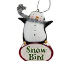 Midwest-CBK Snow Bird Black and White Penguin Christmas Ornament  OOP! Rare - $7.88