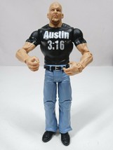2011 WWE Mattel Tough Talkers Stone Cold Steve Austin 6.75&quot; Action Figure (A) - £11.36 GBP