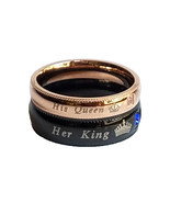 Couples Rings, His and Her Ring, Promise Ring, Engagement Ring, Wedding ... - $13.66 CAD