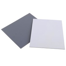 Neewer Large Size 2 Card Set 8" x 10" -White Balance / Exposure Card 18% Gray Ca - £18.98 GBP