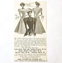 National Cloak Co Suits Dresses 1897 Advertisement Victorian Fashion ADB... - $19.99