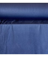 FLEECE KNIT FABRIC POLYCOTTON 64&quot; WIDE TUBULAR NAVY BLUE 9 OZS BY THE YARD - $81.81 MXN