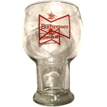 Vintage Budweiser Lager Beer Very Large Glass - £20.90 GBP