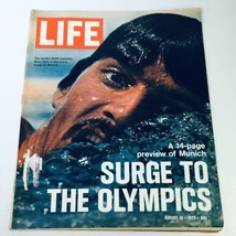 VTG Life Magazine August 18 1972 - 14-Page Preview of Mark Spitz Surge Olympics - £10.59 GBP