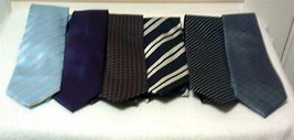 Lot of 6 Mens Assorted Classic Ties NEW Group #954 - £14.91 GBP