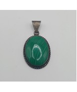 Mexico 925 malachite pendant - $45.00