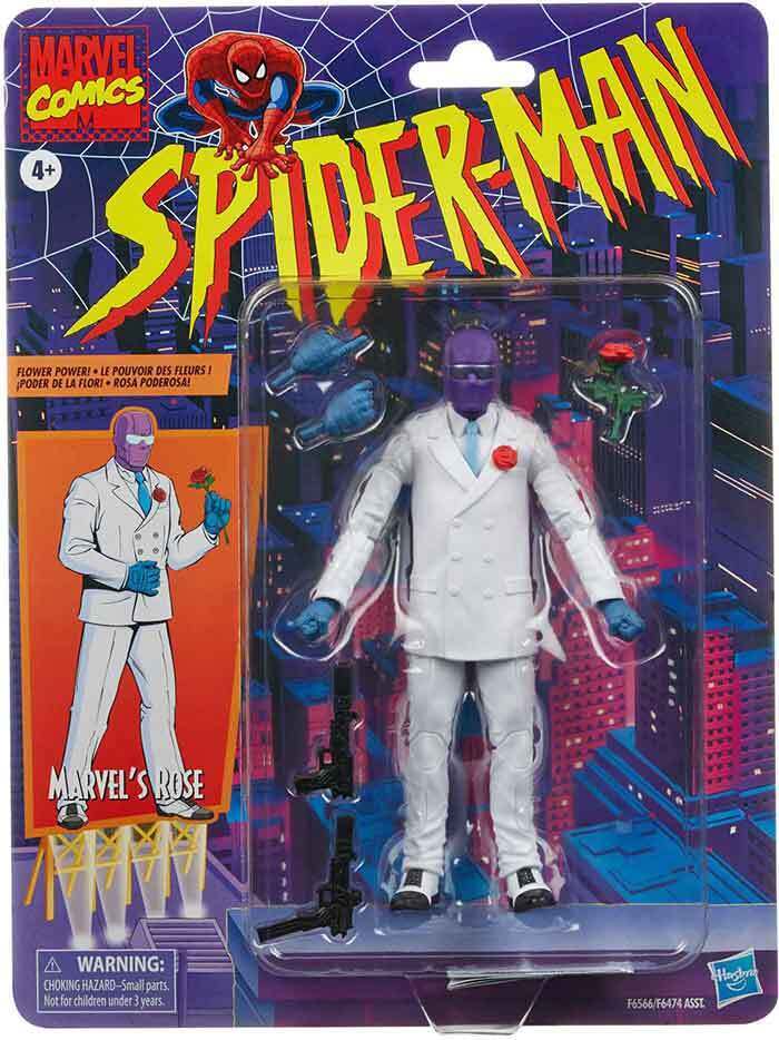 Marvel Legends Retro 6 Inch Action Figure Spider-Man Wave 3 - Rose - $63.99