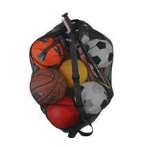Keeble Outlets  Sports Ball Bag Mesh 30x40 Inches Outdoor Mesh Basketball - £10.25 GBP