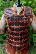 Halloween Larp Armor Viking Leather Scale Body Armor Medieval Ottoman Co... - £165.41 GBP