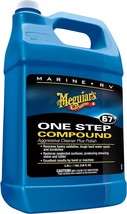 Meguiar&#39;s M6701 One Step Compound - 1 Gallon, Blue, 128 Fl Oz (Pack of 1) - £79.36 GBP