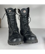 Carolina 120 Plus Oil Resistant Size 11 Black Combat Boots Talon Zippers - €61,54 EUR