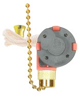 3 Speed PULL CHAIN SWITCH 4 Wire ZING EAR ZE-268S ZE-268S1 JANDORF 60303... - £11.57 GBP