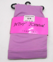 Vintage Betsey Johnson Lavender Pink Tights Size S/M USA Made - £16.23 GBP