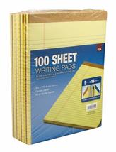 Tops 100-Sheet Legal Pads (pack of 9 pads), Canary Yellow - $39.99